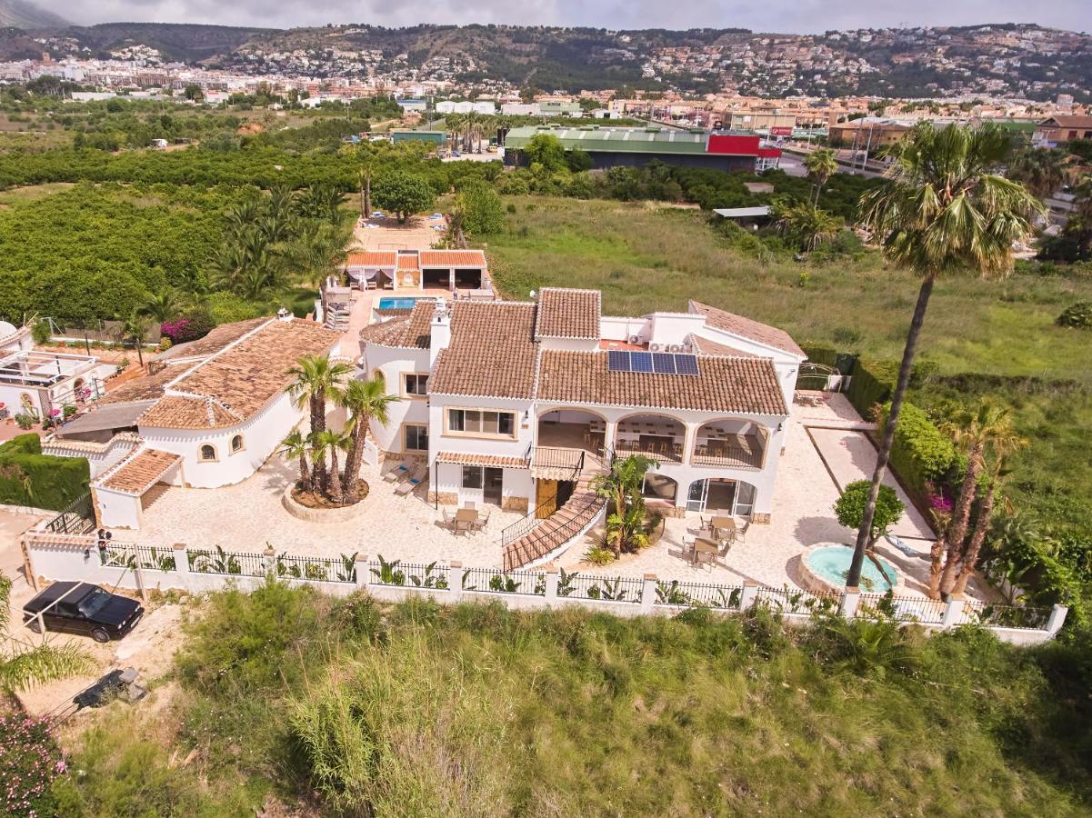 Villa Palmview Up To 28 Guests Close To Javea Beach Екстер'єр фото