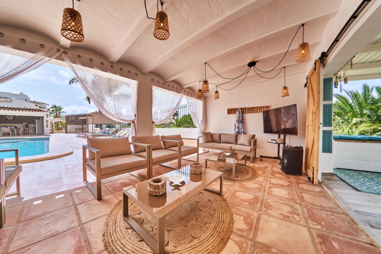 Villa Palmview Up To 28 Guests Close To Javea Beach Екстер'єр фото