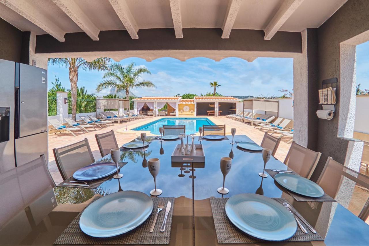 Villa Palmview Up To 28 Guests Close To Javea Beach Екстер'єр фото
