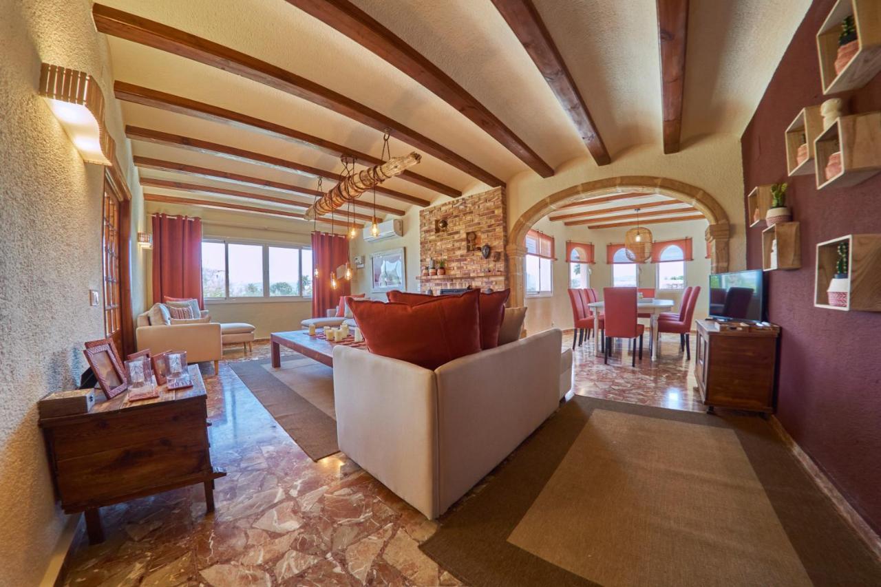 Villa Palmview Up To 28 Guests Close To Javea Beach Екстер'єр фото